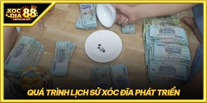 Quá trình lịch sử xóc đĩa phát triển