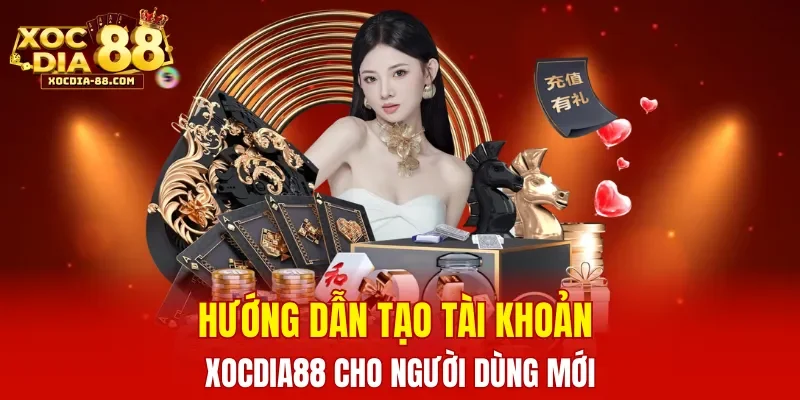 Hướng dẫn tạo tài khoản XOCDIA88 cho người dùng mới